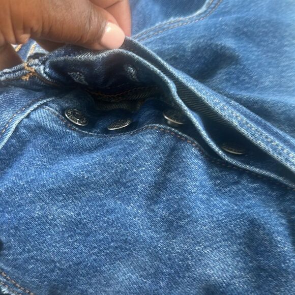 Levi’s 501 Medium Blue Distressed Denim Jeans 31 - Picture 3 of 7